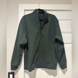 Auth.✅ Men’s Lululemon Steady State Half-Zip in “Legacy Green” Size Medium
